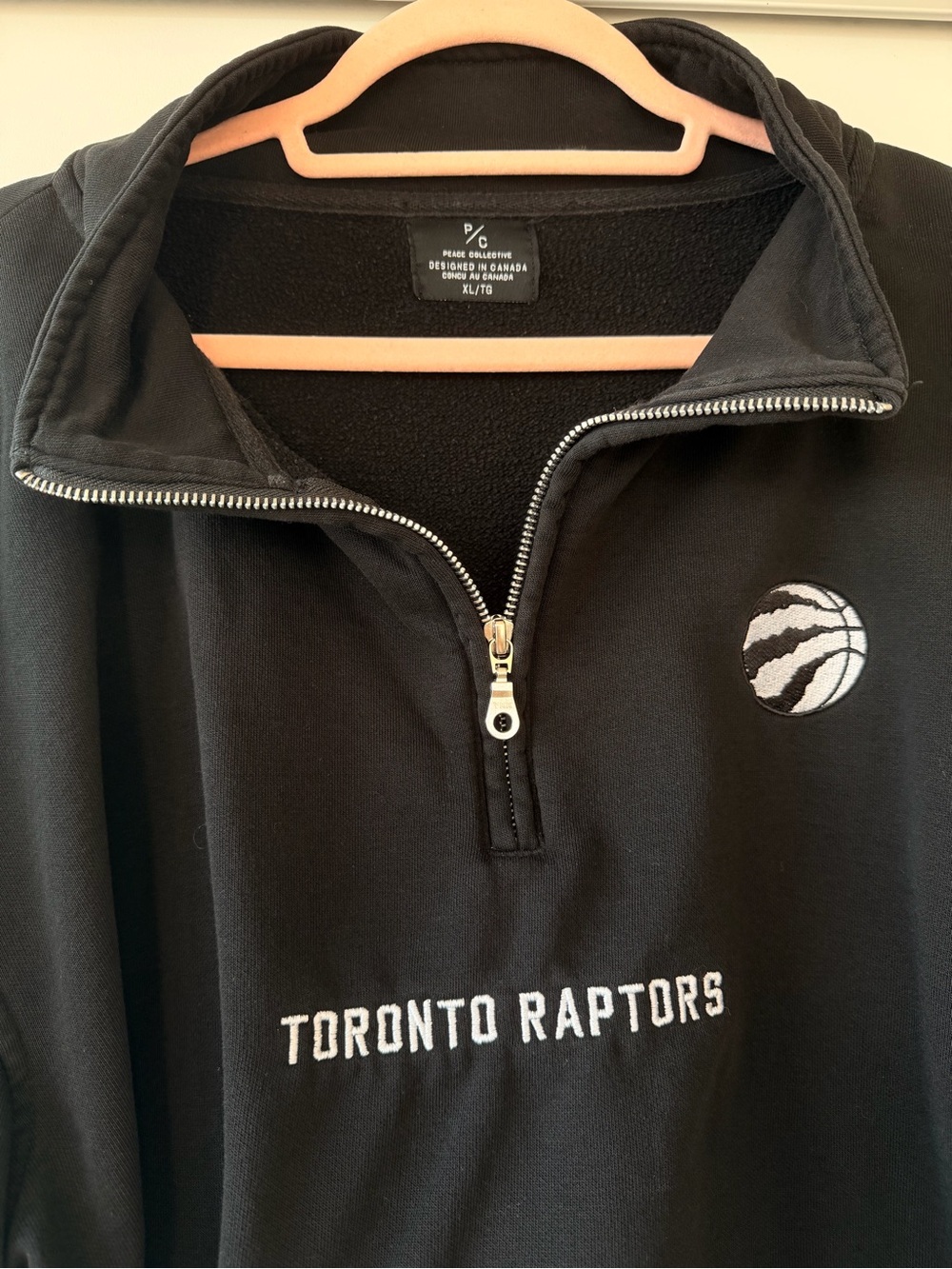 Toronto Raptors Cropped Quarter-Zip - Picture 4 of 4